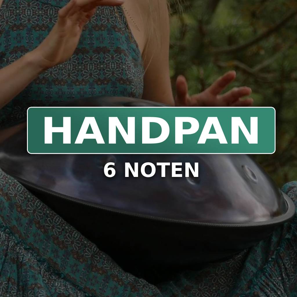 Zungentrommel, Handpan-Shop, Handpaukenunterricht, handpan online, handpan 6 noten