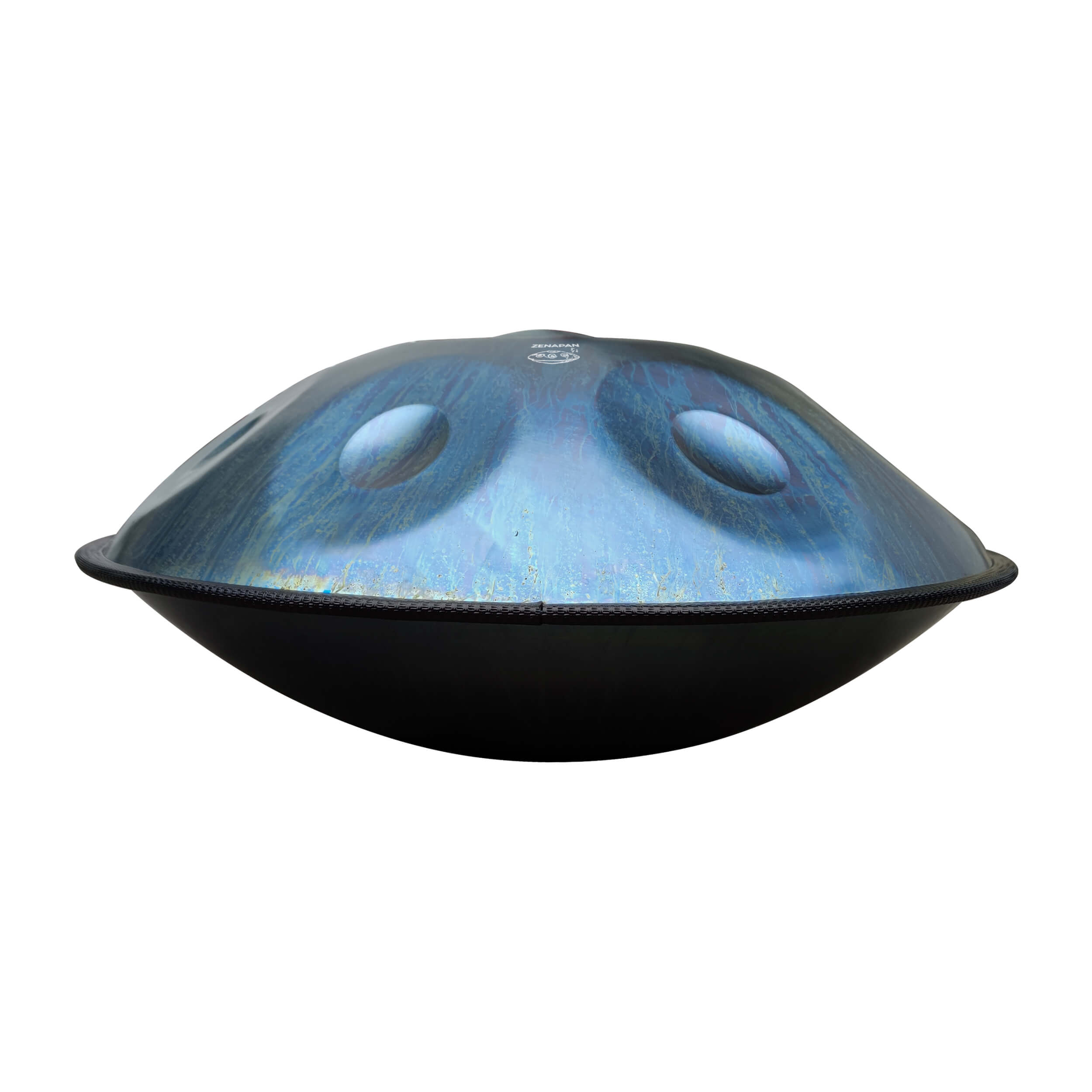 Handpan 10 note bleu Re mineur, frequence 432hz, frequence 440hz, hang drum, instrument musique