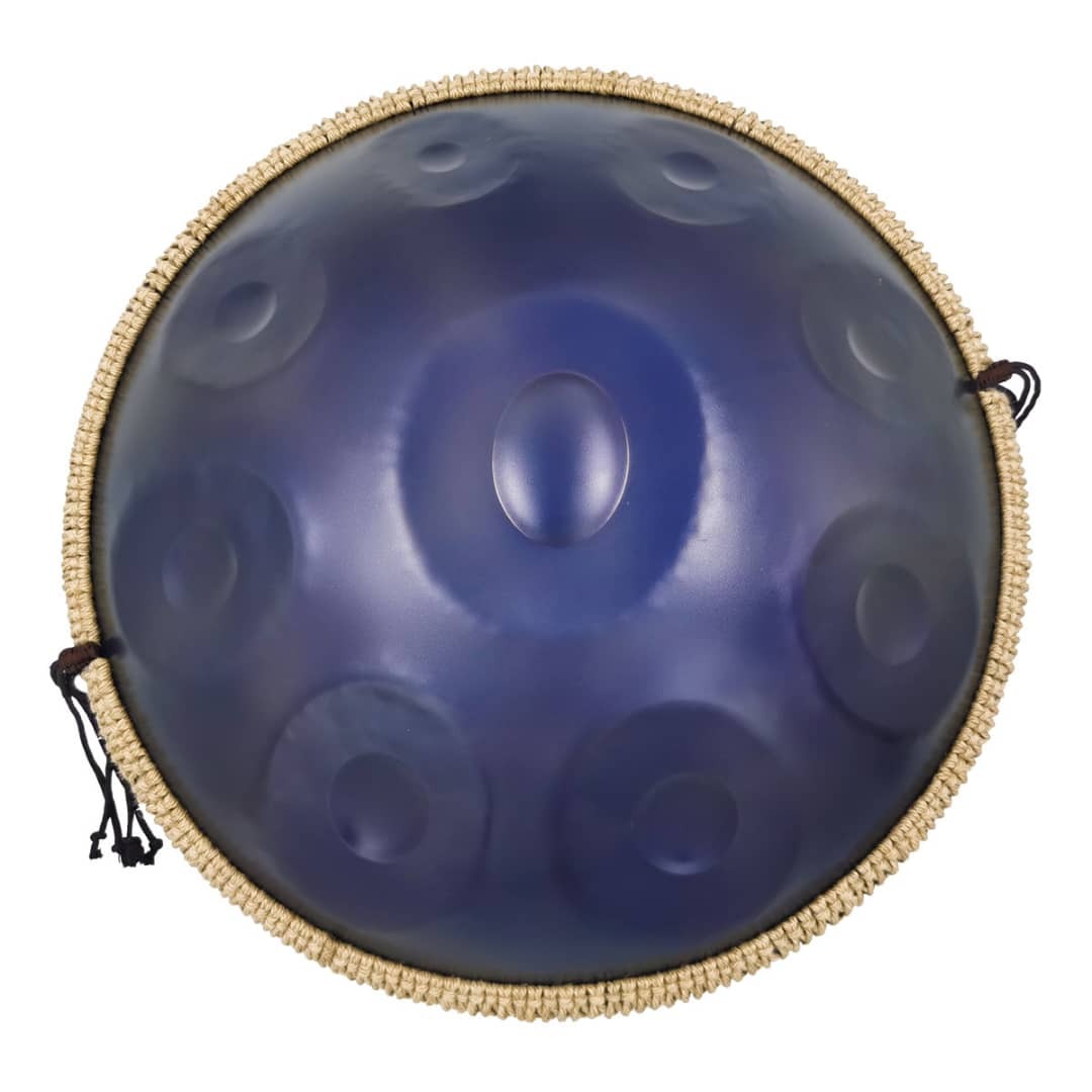 Violette Handpan, Hijaz-Skala B2, Frequenz 432 Hz, Frequenz 440 Hz, Hang Drum