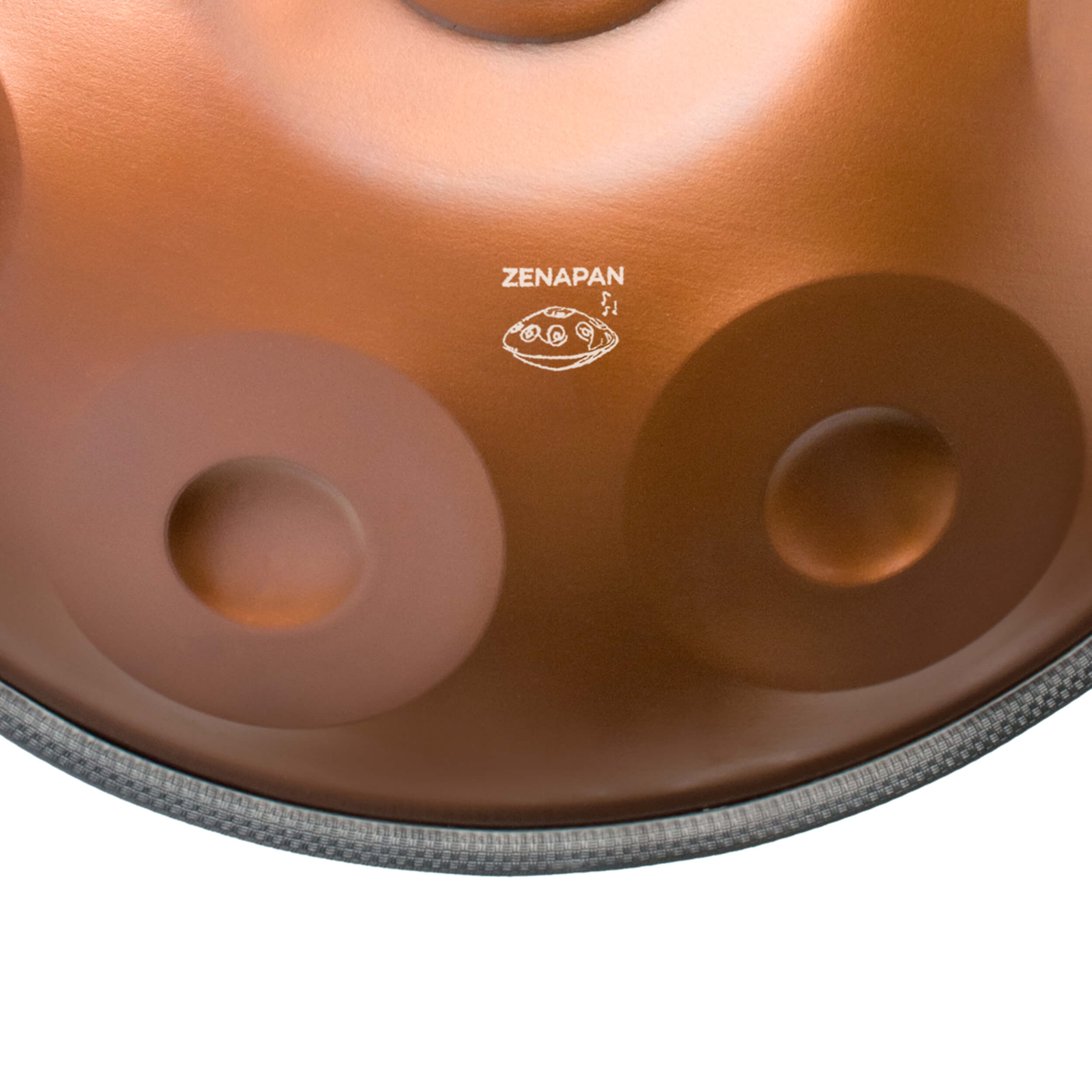 Handpan in D-Moll mit 9 Noten, Bronze, Frequenz 432 Hz, Frequenz 440 Hz, Hang Drum