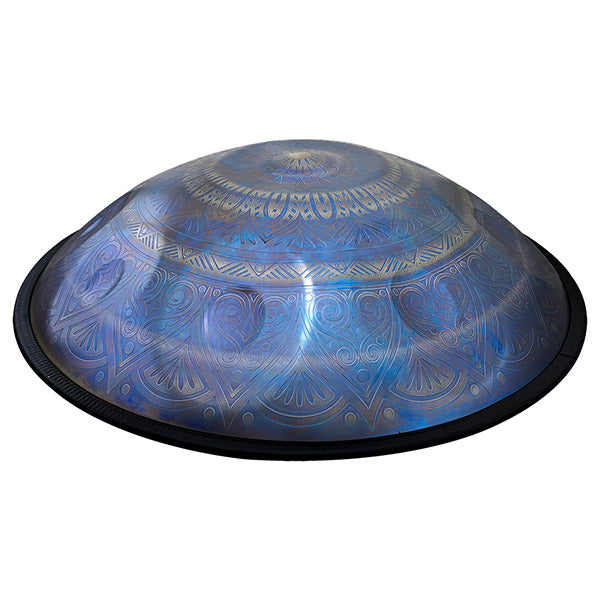 wählen Handpan, Handpan, Frequenz 432 Hz, Frequenz 440 Hz, Hang Drum, Hang, ZenaPan, C-Dur, Handpan Ursprung, Handpan kaufen, 9 Noten, 10 Noten, 12 Noten, blau, Handpan spielen, Handpan Drum, Intermediate Handpan