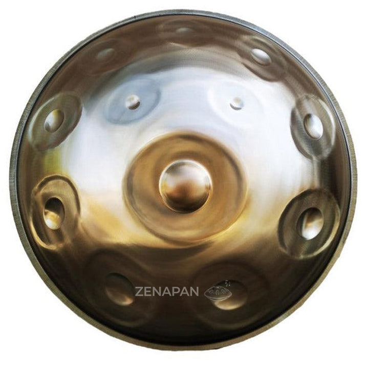 Handpan 10/12 Noten D-Moll Kurd - Hochwertiges Musikinstrument